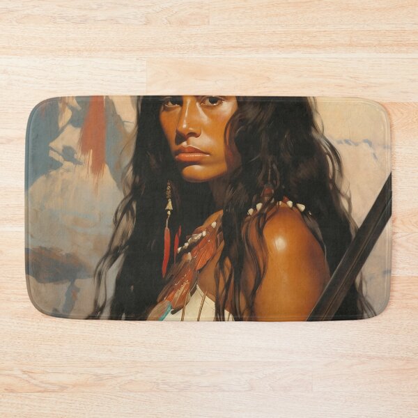 Item preview,  Fantasy Woman Warrior Empowerment Portrait  designed and sold by BrandonArtWorld.