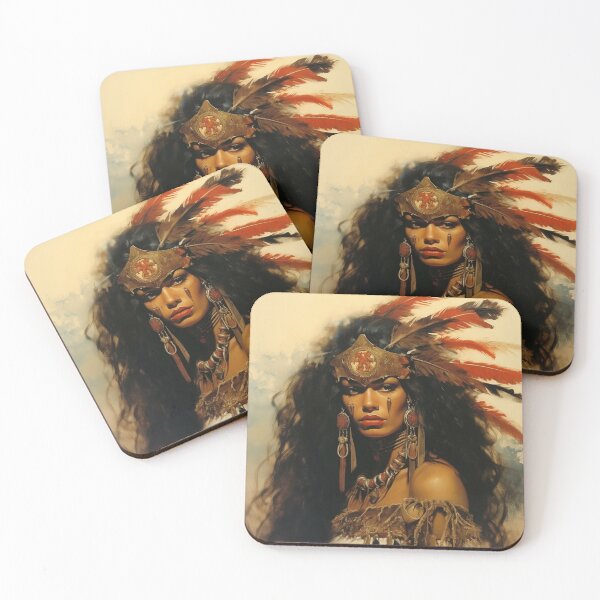 Item preview, Fantasy Woman Warrior Empowerment Portrait  designed and sold by BrandonArtWorld.