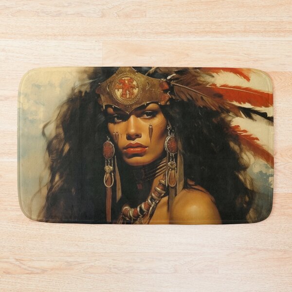 Item preview, Fantasy Woman Warrior Empowerment Portrait  designed and sold by BrandonArtWorld.