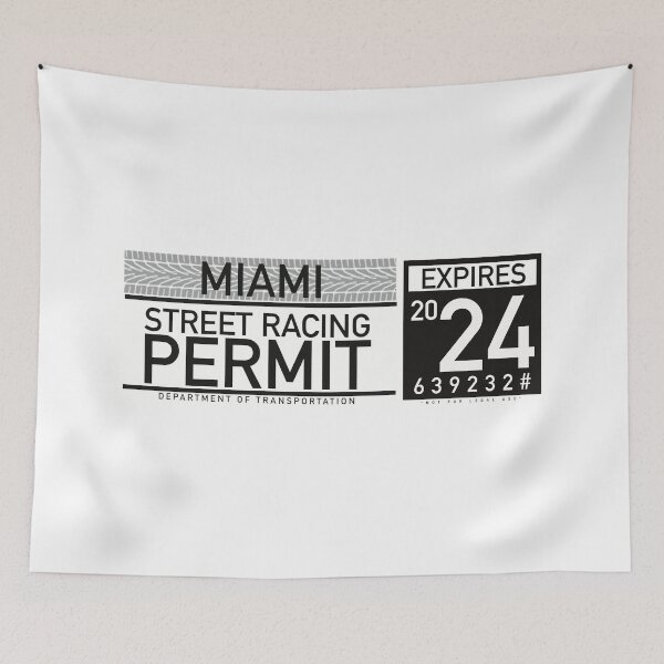 Item preview, Miami Street Racing Permit Club designed and sold by Bjammer.