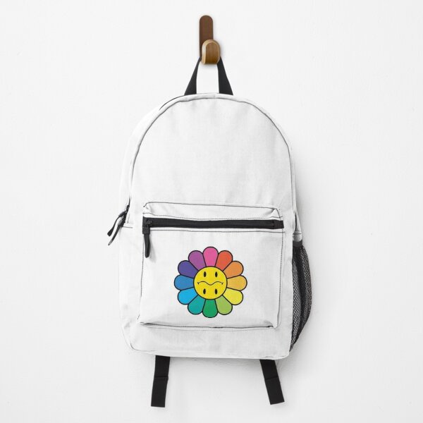 Takashi Murakami Flower Plush Rucksack Backpack Rainbow in 2023