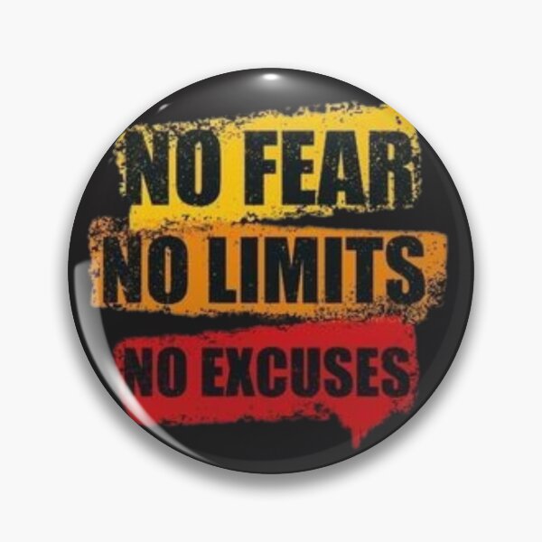 Item preview, NO FEAR, NO LIMITS, NO EXCUSES designed and sold by ladymiakax.