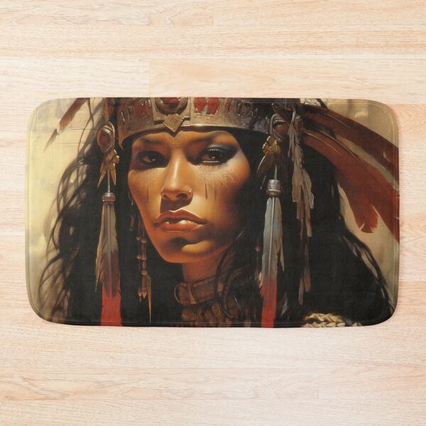 Item preview,  Fantasy Woman Warrior Empowerment Portrait  designed and sold by BrandonArtWorld.