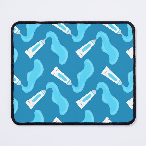 Item preview, Blue Paint Artists Repeating Pattern designed and sold by ConfettiCreate.