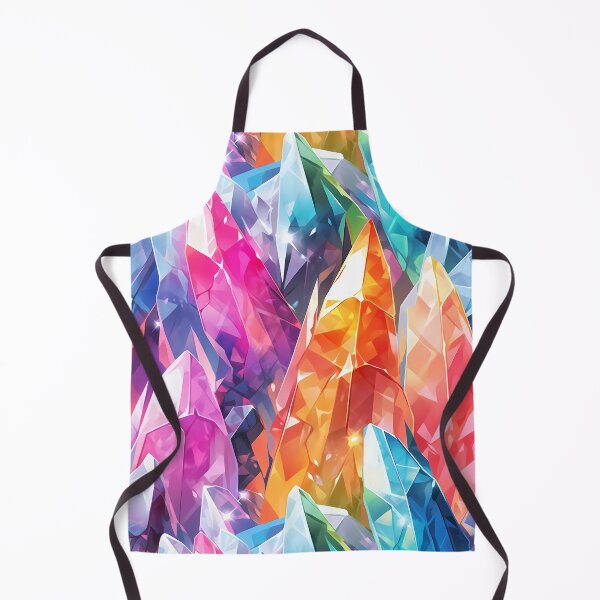 Item preview, Colorful Crystals Sparkling Pattern designed and sold by SweetClicks123.