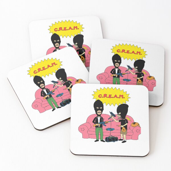 Item preview, Beavis and Butt-Head cream gangster  designed and sold by SusanneParadis.