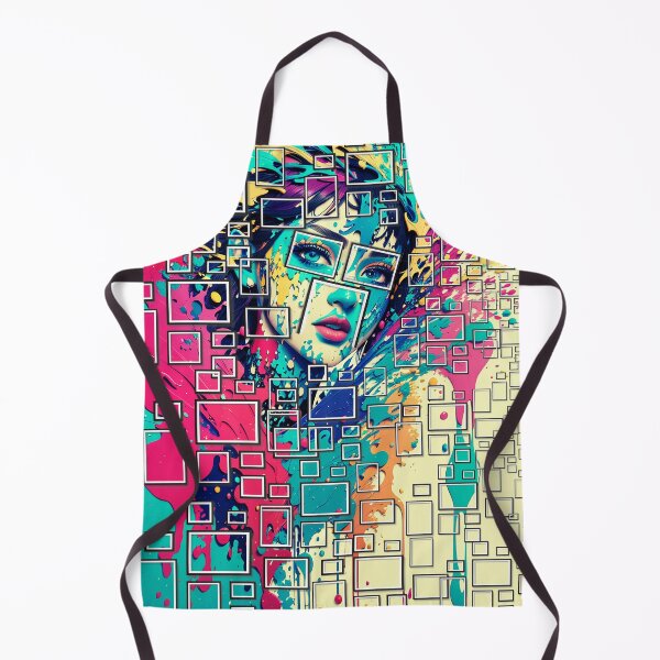 Item preview, Colorful Girl Design with Face designed and sold by Yakam.