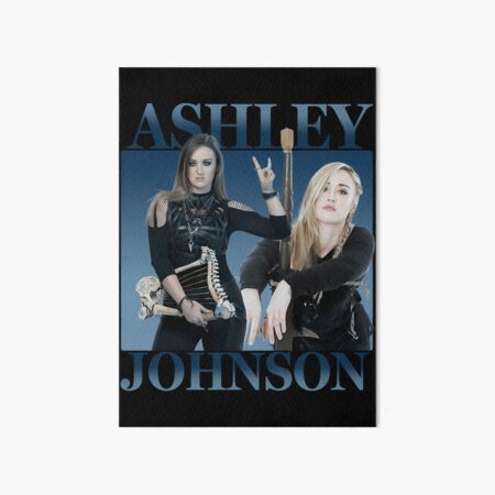 Ashley Johnson Art Print by ESSAM