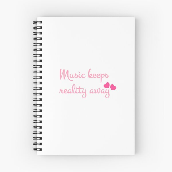 Item preview, MUSIC KEEPS REALITY AWAY designed and sold by ENBLIE.