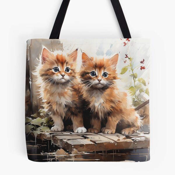 Item preview, Tangerine Tabbies designed and sold by CastleBySea.
