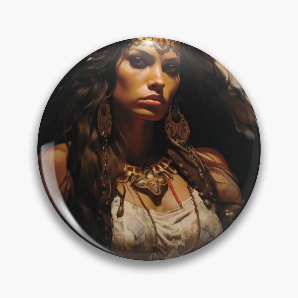 Item preview, Fantasy Woman Warrior Empowerment Portrait  designed and sold by BrandonArtWorld.