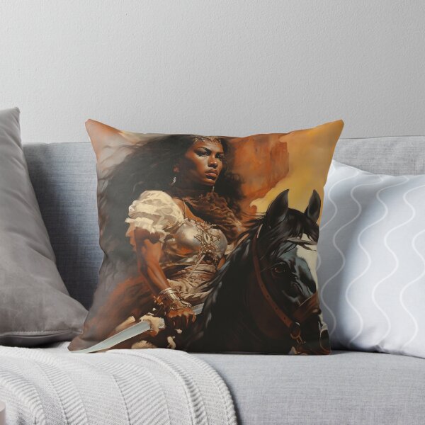 Item preview, Fantasy Woman Warrior Empowerment Portrait  designed and sold by BrandonArtWorld.