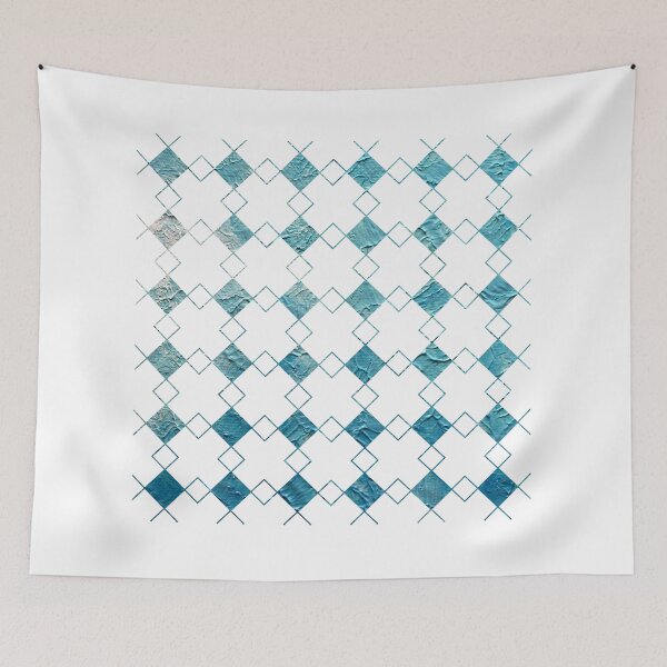 Aperçu de l'œuvre Geometric Square Linear Pattern - 13 créée et vendue par Studio Grafiikka.
