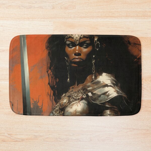 Item preview,  Fantasy Woman Warrior Empowerment Portrait  designed and sold by BrandonArtWorld.