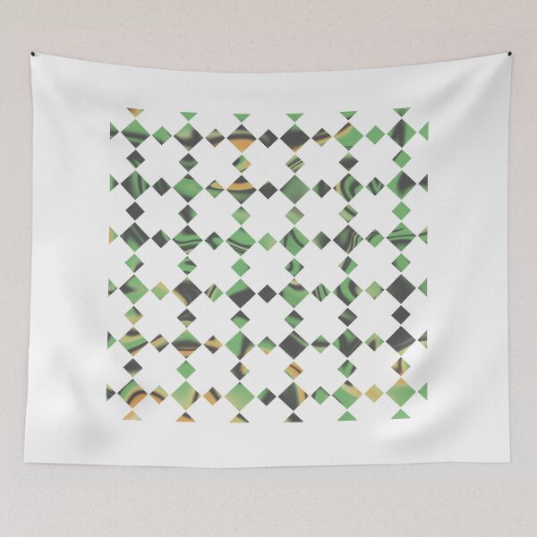 Aperçu de l'œuvre Geometric Square Linear Pattern - 15 créée et vendue par Studio Grafiikka.