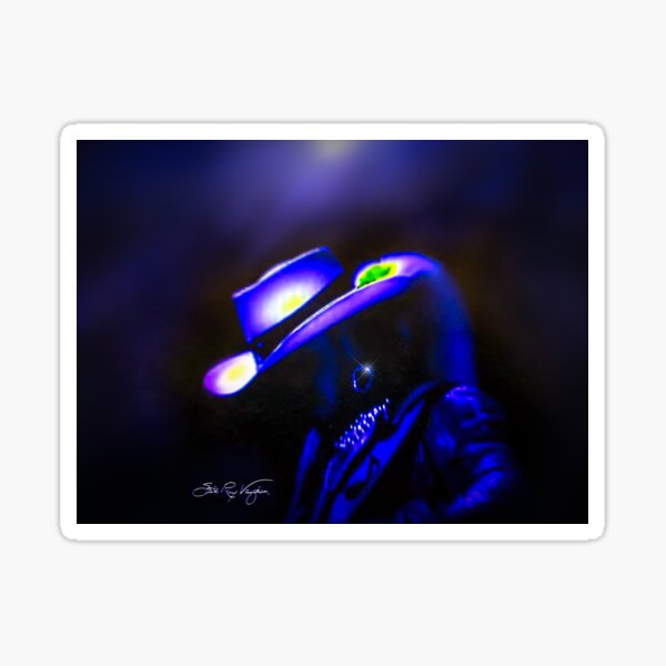 Stevie Ray Vaughan - Superstition Sticker