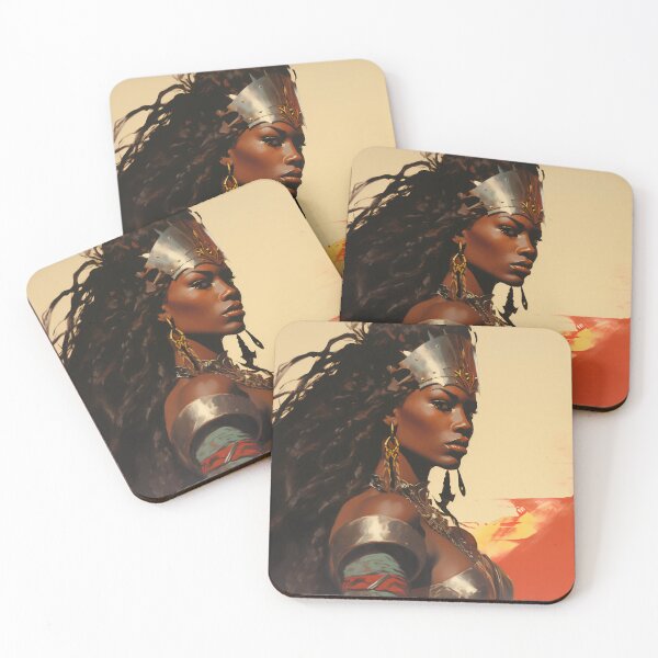 Item preview,  Fantasy Woman Warrior Empowerment Portrait  designed and sold by BrandonArtWorld.