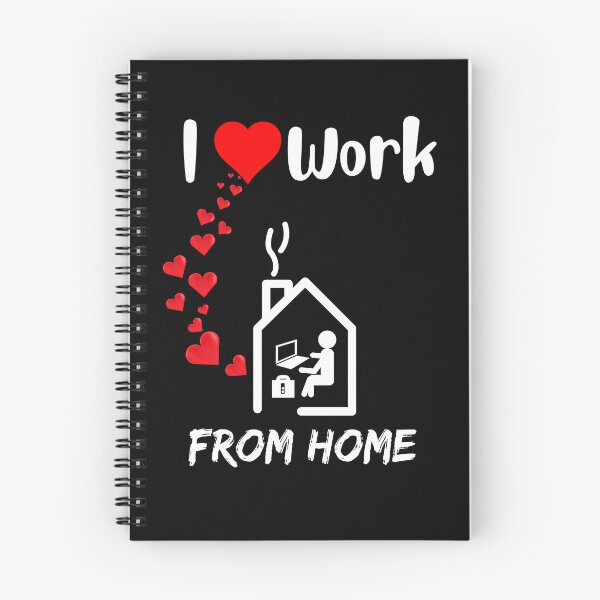 Item preview, I love work from home remote worker home office fan designed and sold by Artstastic.