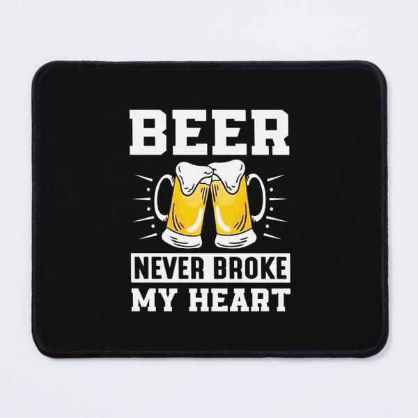 Item preview, Beer Never Broke My Heart designed and sold by ShopDOUB.