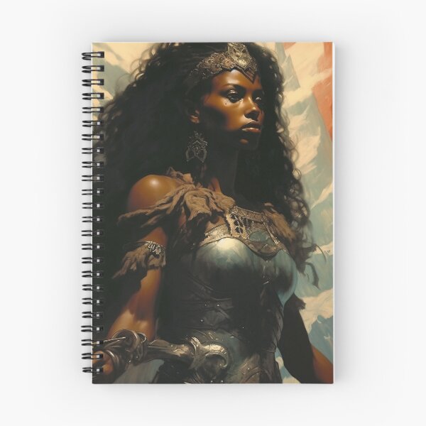 Item preview, Fantasy Woman Warrior Empowerment Portrait  designed and sold by BrandonArtWorld.