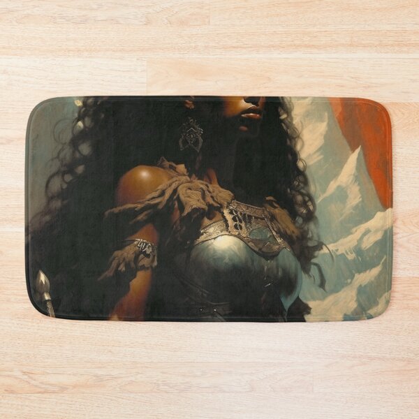 Item preview, Fantasy Woman Warrior Empowerment Portrait  designed and sold by BrandonArtWorld.