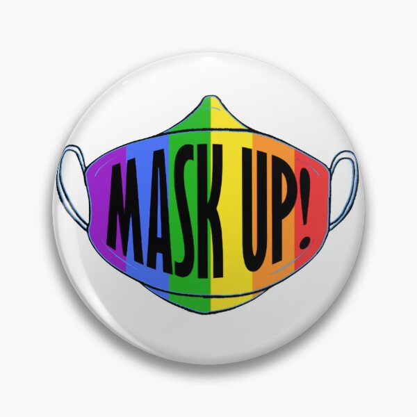 Item preview, Mask Up! Rainbow designed and sold by mcky963.
