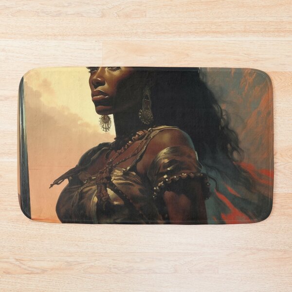 Item preview, Fantasy Woman Warrior Empowerment Portrait  designed and sold by BrandonArtWorld.