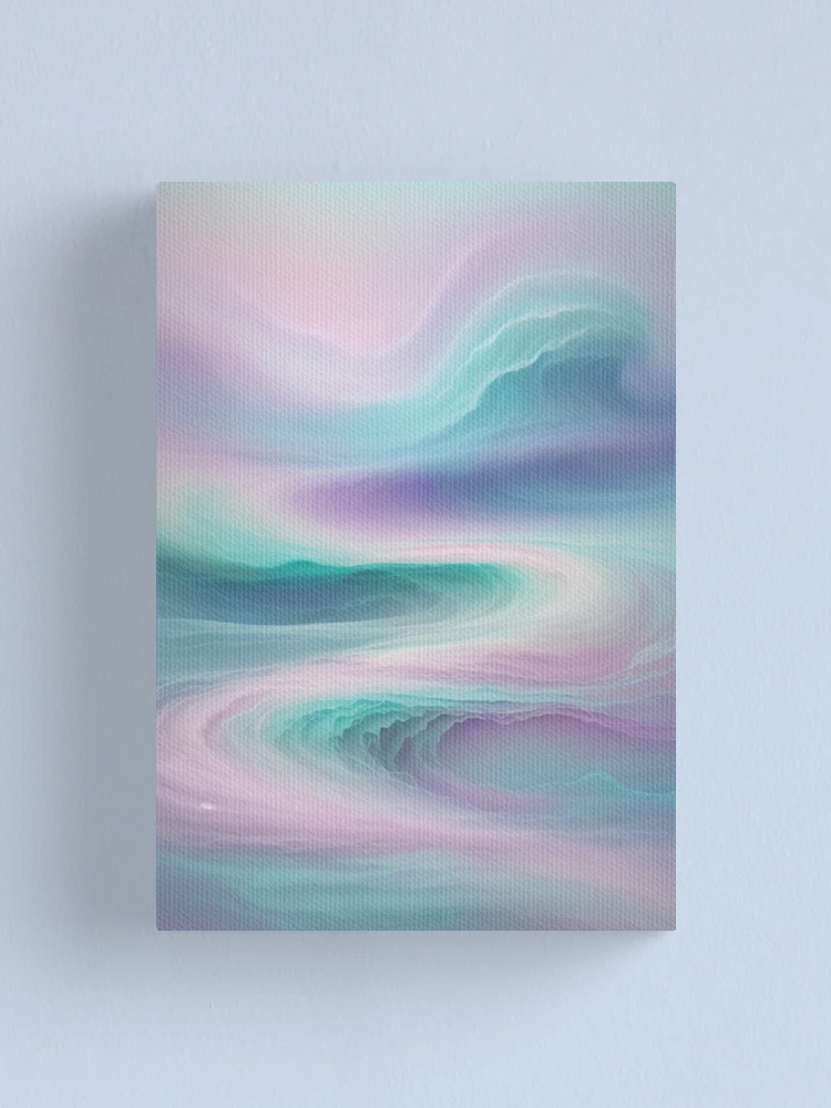 Thumbnail 1 of 3, Canvas Print, abstract dreamscape designed and sold by CustomStickerCo.