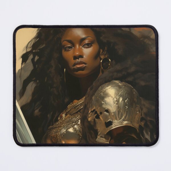 Item preview, Fantasy Woman Warrior Empowerment Portrait  designed and sold by BrandonArtWorld.