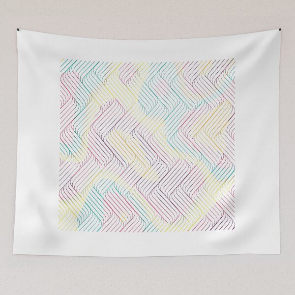 Artikelvorschau, Abstract Curved Lines Pattern - 02 entworfen und verkauft von Studio Grafiikka.
