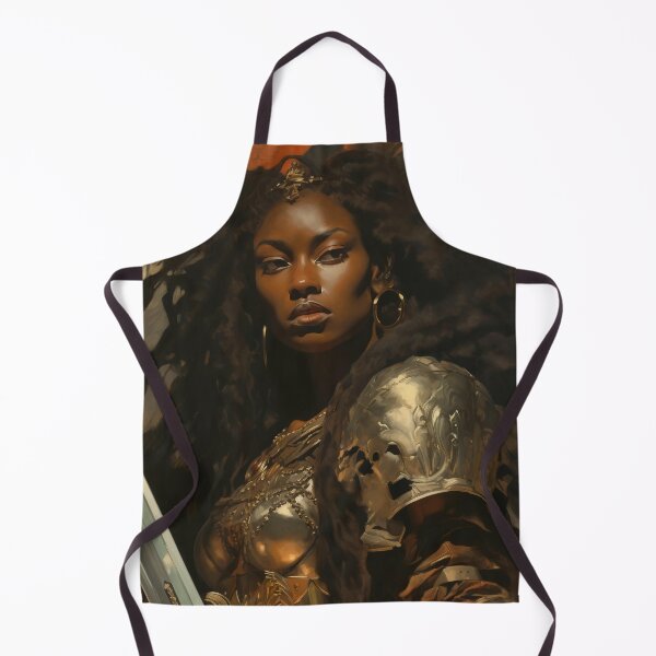 Item preview, Fantasy Woman Warrior Empowerment Portrait designed and sold by BrandonArtWorld.