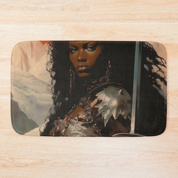 Item preview,  Fantasy Woman Warrior Empowerment Portrait  designed and sold by BrandonArtWorld.