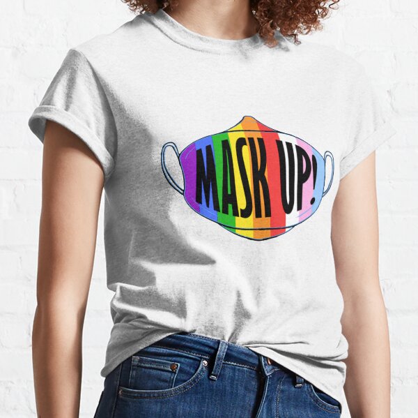 Item preview, Mask Up! Pride designed and sold by mcky963.