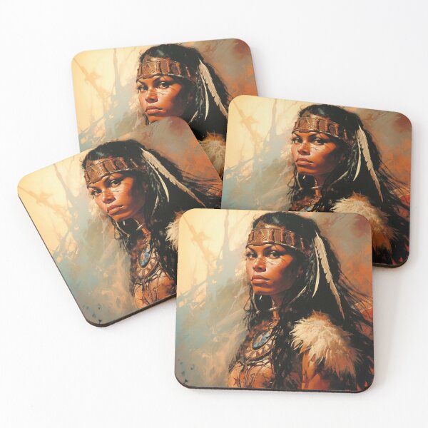 Item preview, Fantasy Woman Warrior Empowerment Portrait  designed and sold by BrandonArtWorld.
