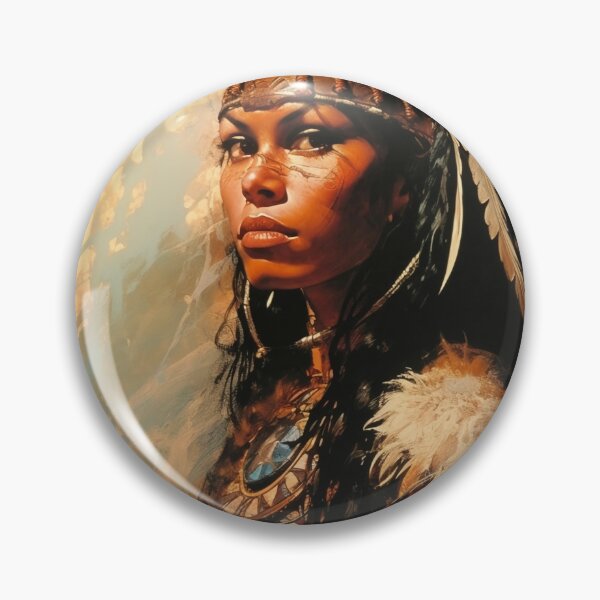 Item preview, Fantasy Woman Warrior Empowerment Portrait  designed and sold by BrandonArtWorld.