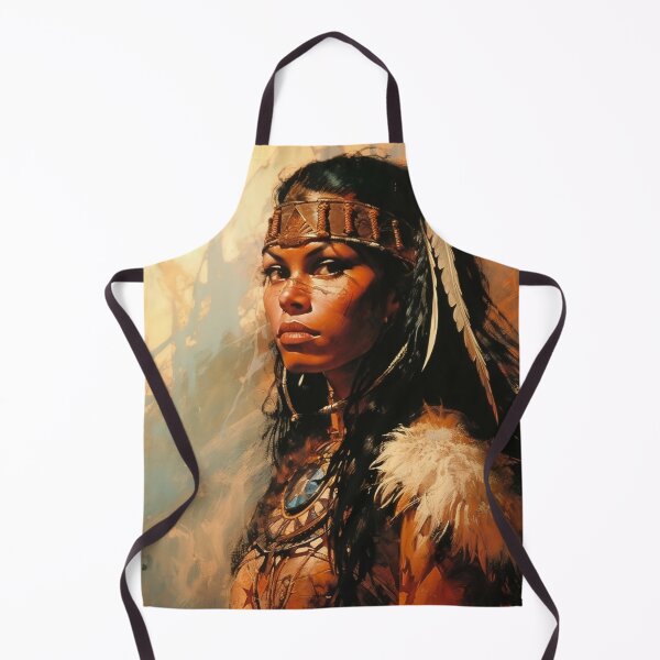 Item preview, Fantasy Woman Warrior Empowerment Portrait designed and sold by BrandonArtWorld.