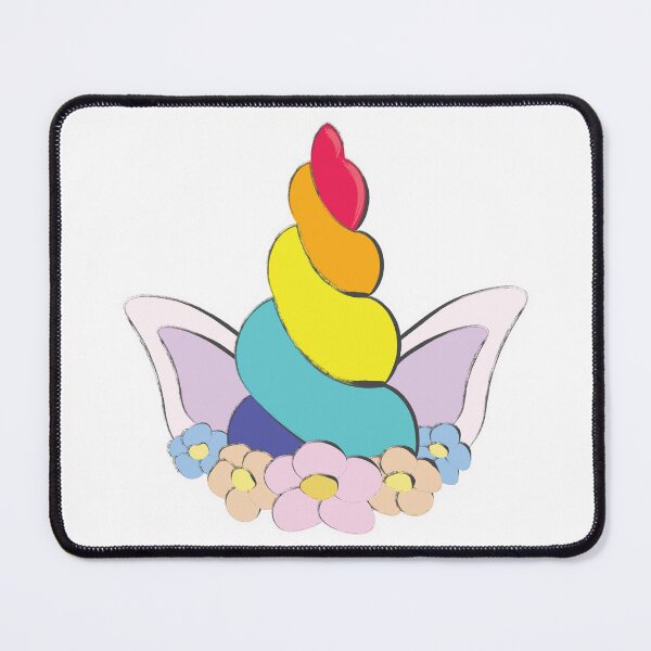 Item preview, Unicorn with Crown of Flowers designed and sold by Suzakara Designs.