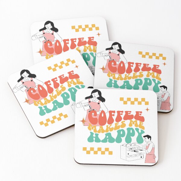 Item preview, Coffee Make Me Happy designed and sold by knompang.