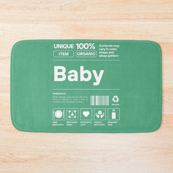 Item preview, Baby label with ingredients designed and sold by Lady-Frost.