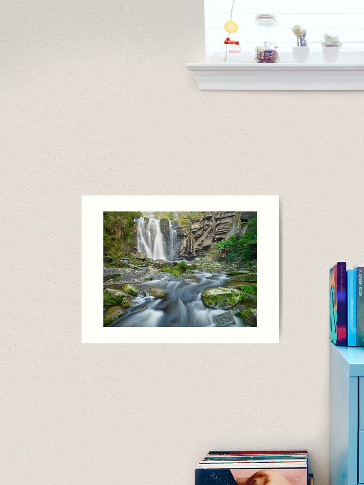 Thumbnail 1 of 3, Art Print, Phantom Falls, Lorne, Victoria, Australia designed and sold by Chockstone.