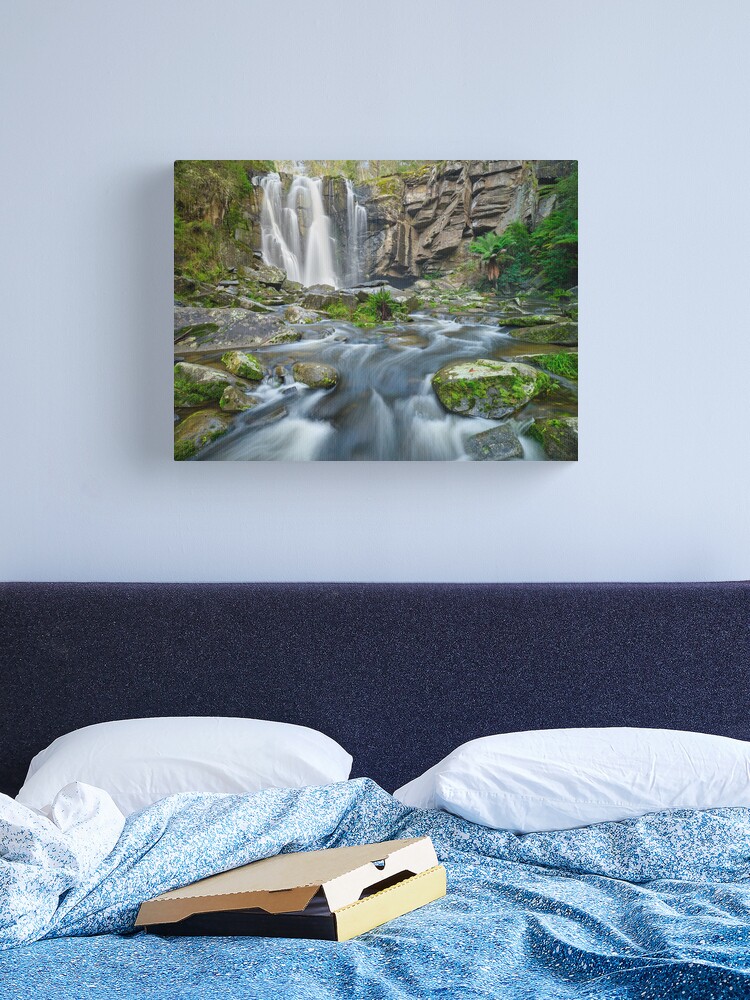 Thumbnail 1 of 3, Canvas Print, Phantom Falls, Lorne, Victoria, Australia designed and sold by Chockstone.