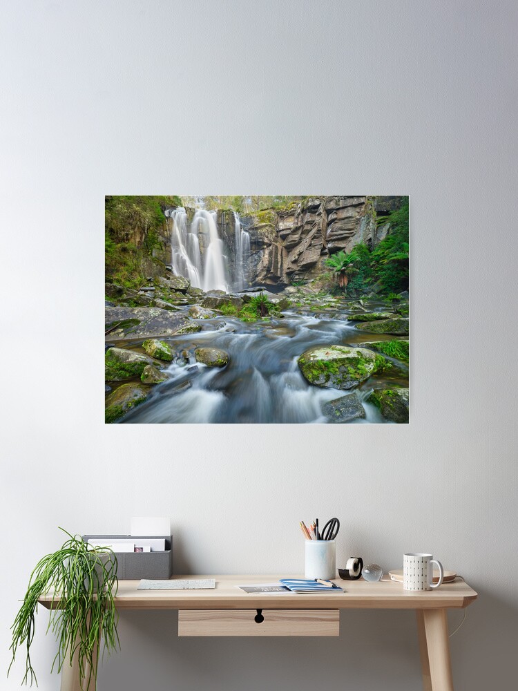 Thumbnail 1 of 3, Poster, Phantom Falls, Lorne, Victoria, Australia designed and sold by Chockstone.