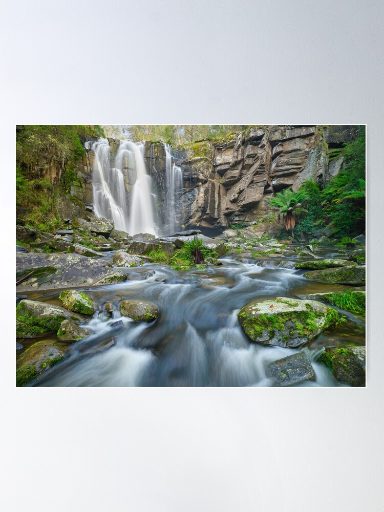 Thumbnail 1 of 3, Poster, Phantom Falls, Lorne, Victoria, Australia designed and sold by Chockstone.