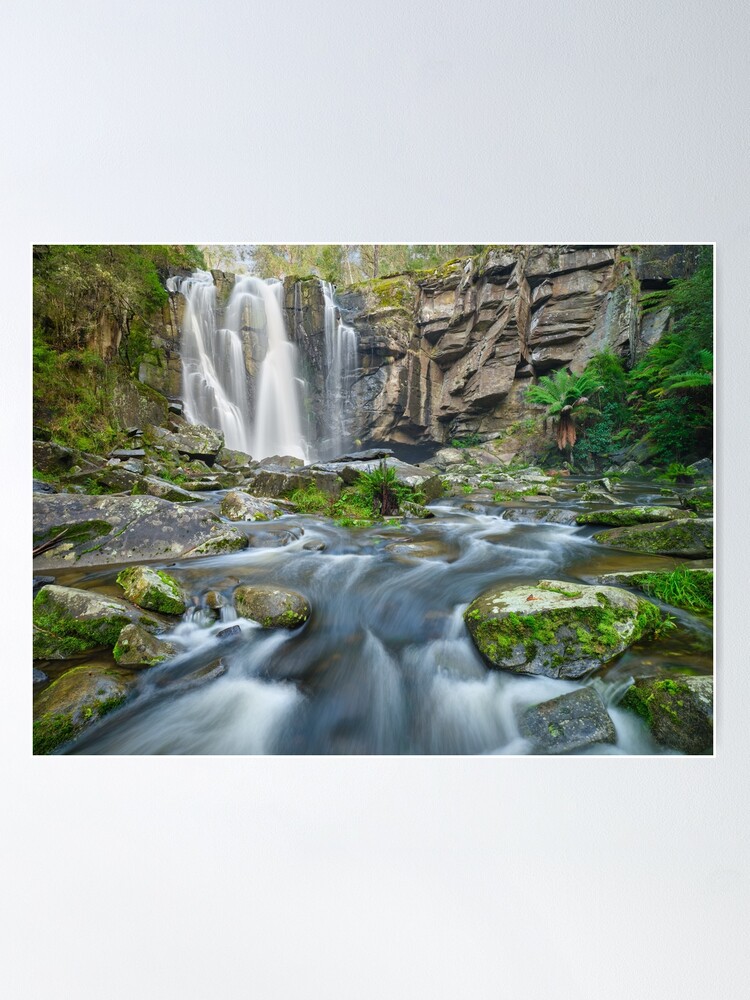 Thumbnail 2 of 3, Poster, Phantom Falls, Lorne, Victoria, Australia designed and sold by Chockstone.