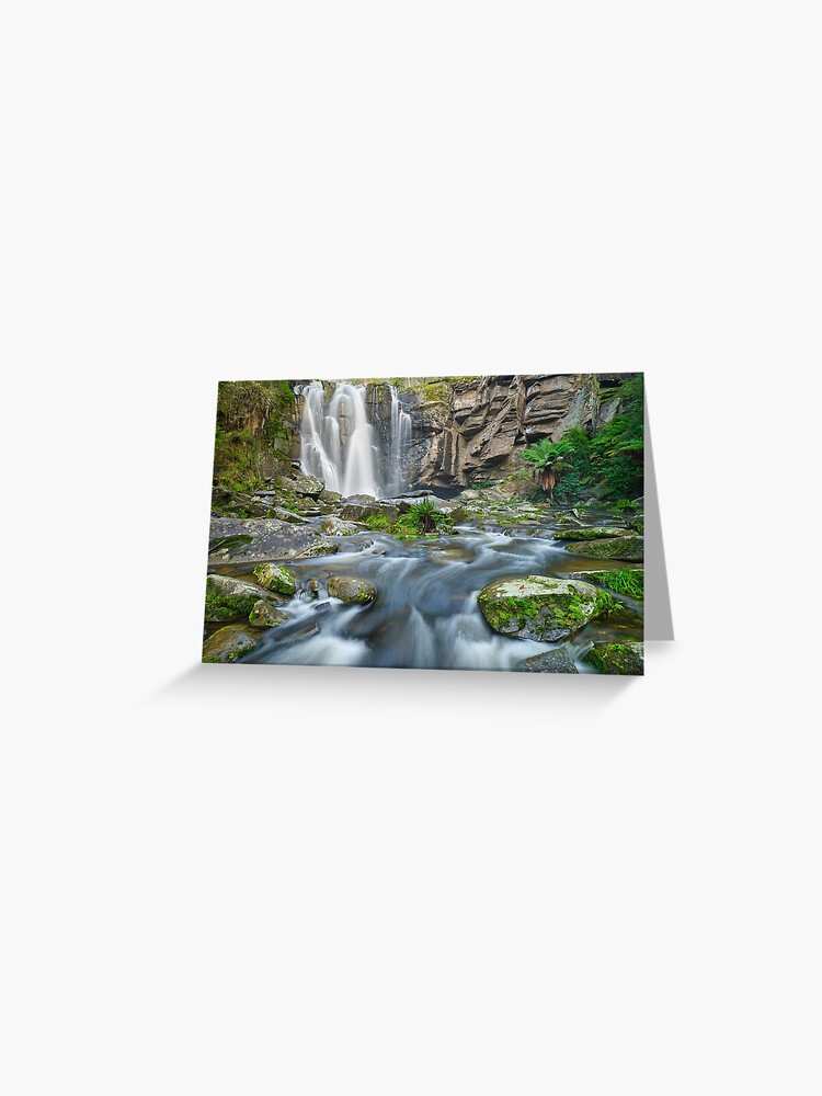 Thumbnail 1 of 2, Greeting Card, Phantom Falls, Lorne, Victoria, Australia designed and sold by Chockstone.