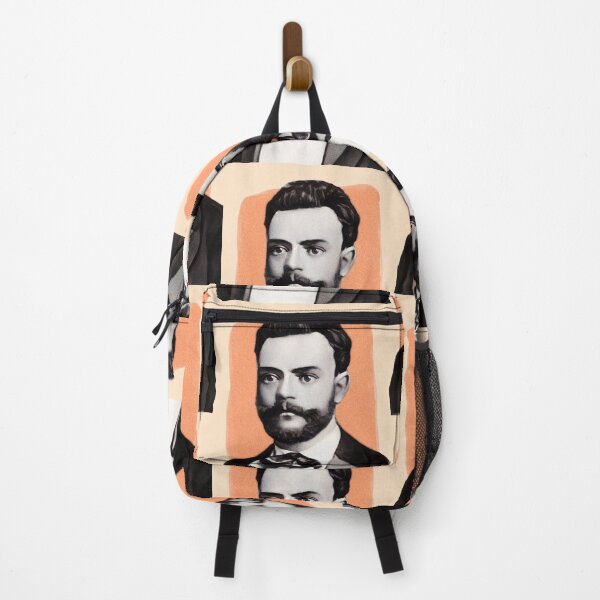 Item preview, Czech Composer Antonín Dvořák - orange - illustration  designed and sold by Litstoy.