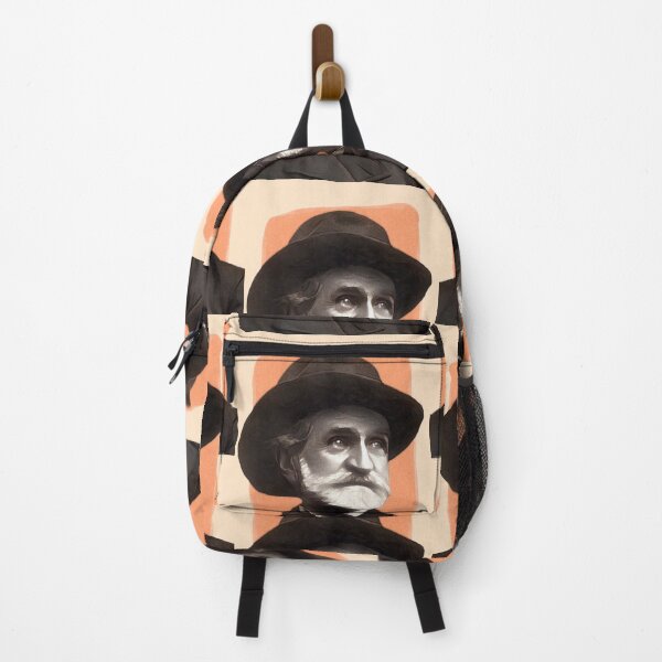 Item preview, Italian Composer Giuseppe Verdi - orange - illustration  designed and sold by Litstoy.
