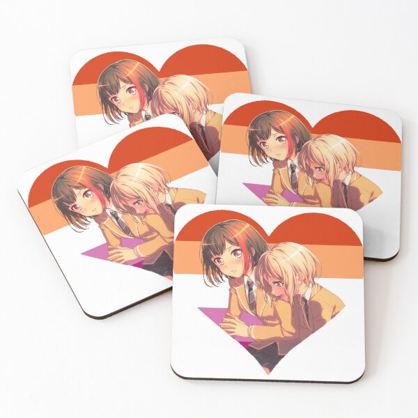 Item preview, Moca / Ran Lesbian Heart designed and sold by PlutoneArt.