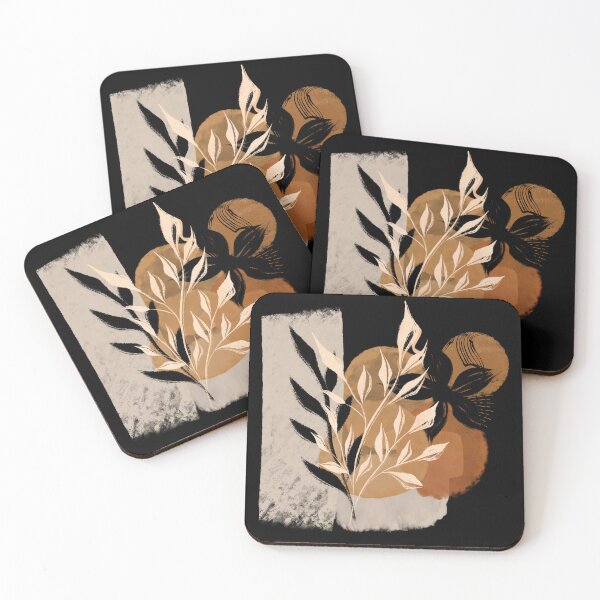 Item preview, Mid-century Abstract Art, Plants And Flowers designed and sold by STPalettePlace.