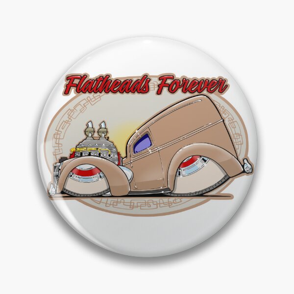 Item preview, Flatheads Forever designed and sold by FlyballStudio.